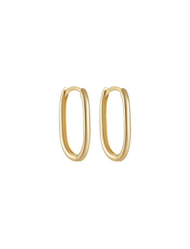 Classic Hoop Earrings Set (2 Pairs)
