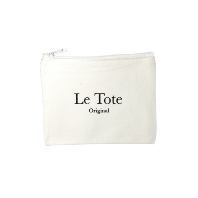 LTO Canvas Cosmetic Pouch