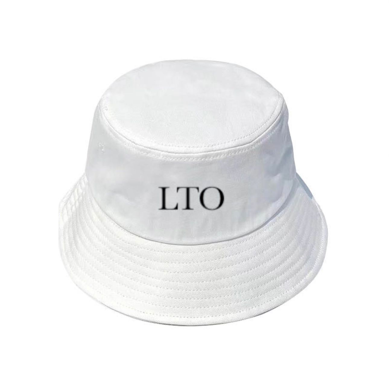 LTO Cotton Bucket Hats Black/White/Beige