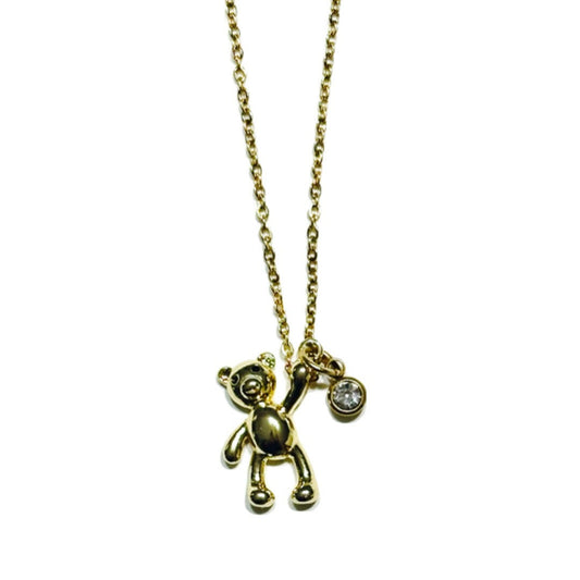 Sparkle Bear Necklace