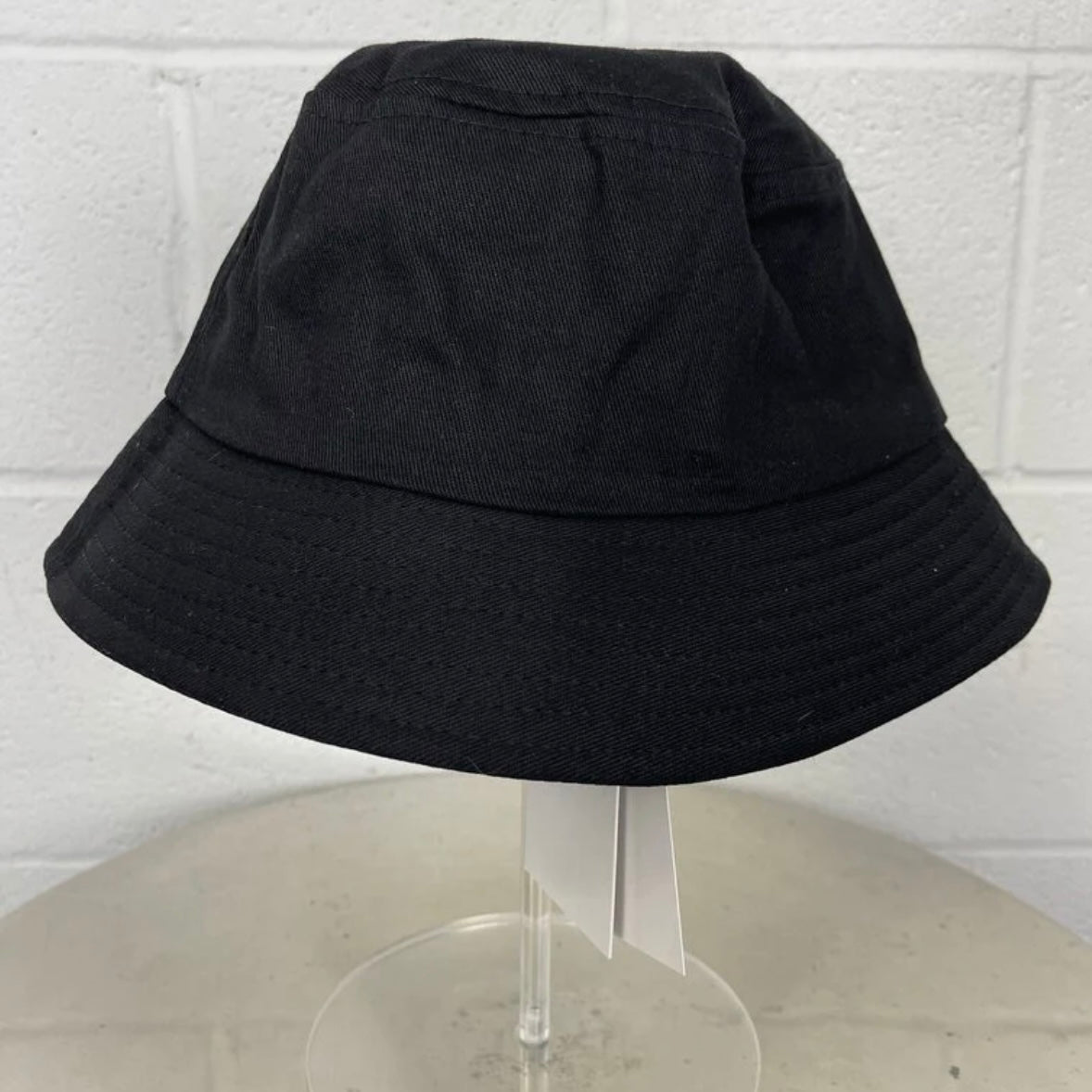 LTO Cotton Bucket Hats Black/White/Beige