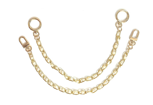 Pearl Gold Link Bag Chain