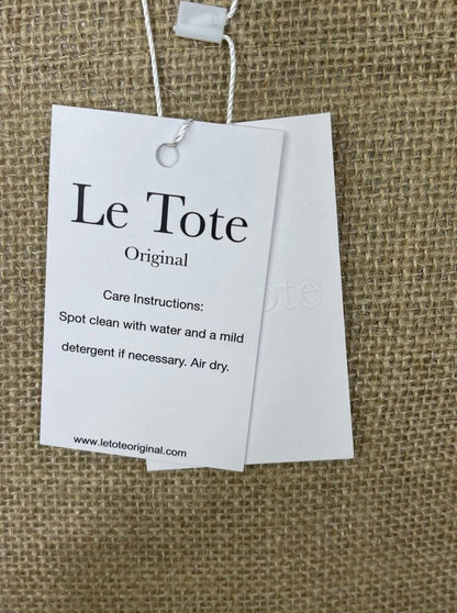 LTO Classic Jute Tote