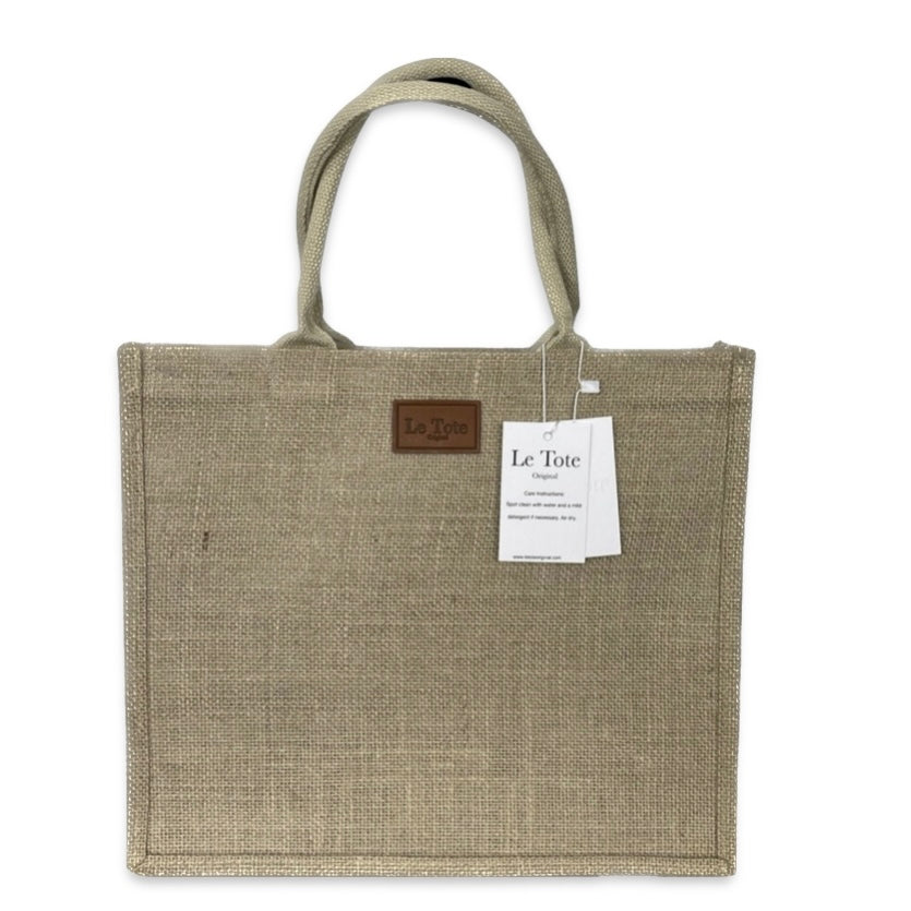 LTO Classic Jute Tote