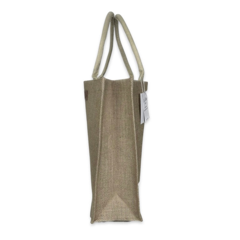 Natural Jute Tote Bag (Medium)